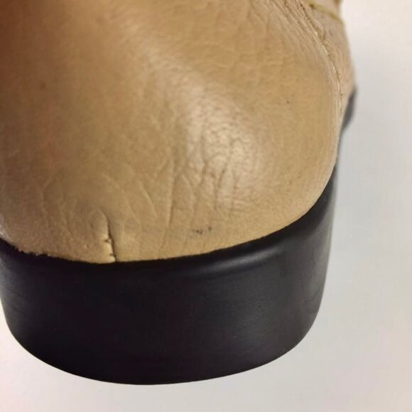 Rockport Tan Camel Pebbled Leather Penny Loafers 7.5 - Picture 15 of 15